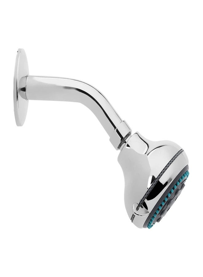 Hindware F160006 3-Flow ABS Water Saving Shower Head | With Rubbit Cleaning System | Mist, Massage and Rain Flow - Image 1